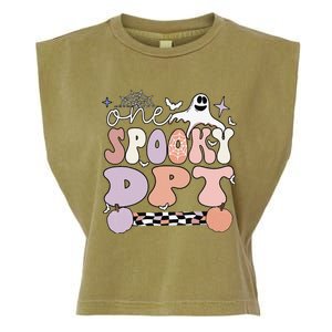 Spooky Doctor Of Physical Therapy Halloween DPT Garment-Dyed Women's Muscle Tee