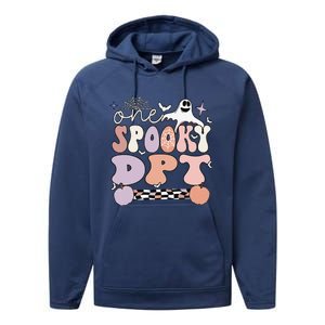 Spooky Doctor Of Physical Therapy Halloween DPT Performance Fleece Hoodie