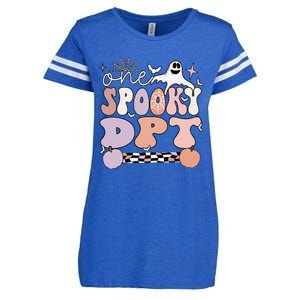 Spooky Doctor Of Physical Therapy Halloween DPT Enza Ladies Jersey Football T-Shirt