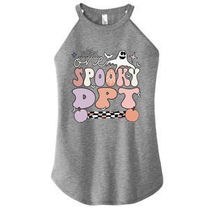 Spooky Doctor Of Physical Therapy Halloween DPT Women's Perfect Tri Rocker Tank