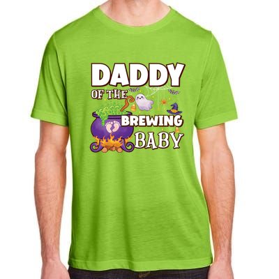 Spooky Daddy Of Brewing Halloween Theme Shower Gift Adult ChromaSoft Performance T-Shirt