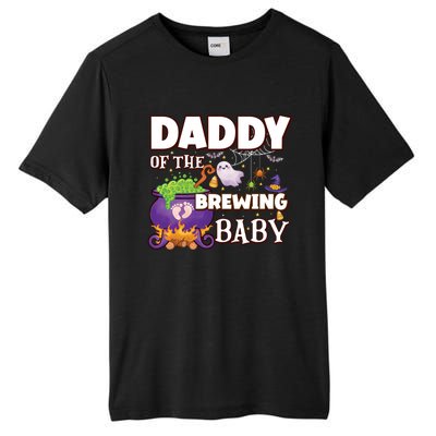 Spooky Daddy Of Brewing Halloween Theme Shower Gift Tall Fusion ChromaSoft Performance T-Shirt