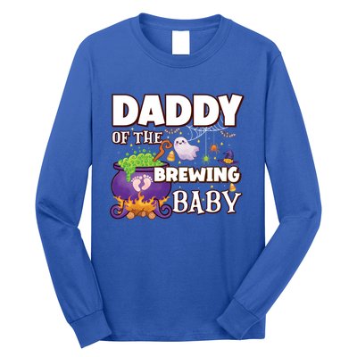 Spooky Daddy Of Brewing Halloween Theme Shower Gift Long Sleeve Shirt