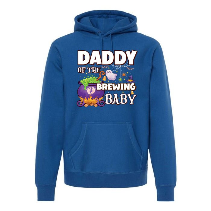 Spooky Daddy Of Brewing Halloween Theme Shower Gift Premium Hoodie