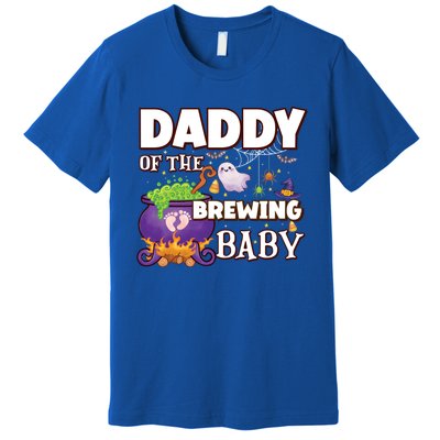 Spooky Daddy Of Brewing Halloween Theme Shower Gift Premium T-Shirt