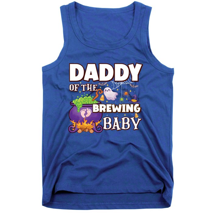 Spooky Daddy Of Brewing Halloween Theme Shower Gift Tank Top