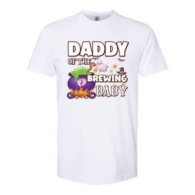 Spooky Daddy Of Brewing Halloween Theme Shower Gift Softstyle CVC T-Shirt