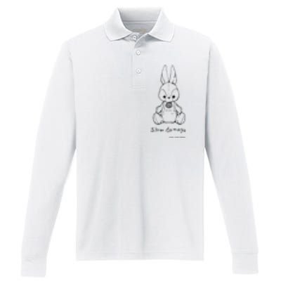 Slow Damage Original Performance Long Sleeve Polo