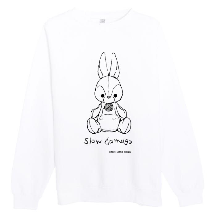 Slow Damage Original Premium Crewneck Sweatshirt