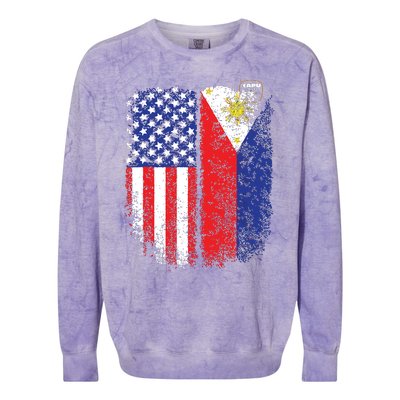 San Diego Original Dirty Ube Colorblast Crewneck Sweatshirt