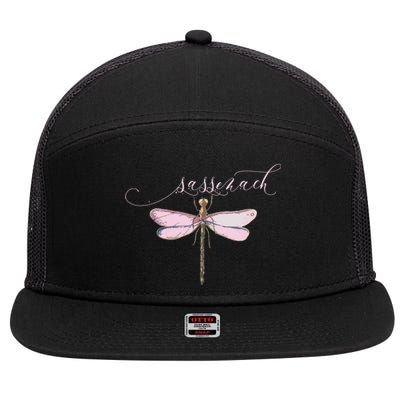 Sassenach Dragonfly Outlander 7 Panel Mesh Trucker Snapback Hat