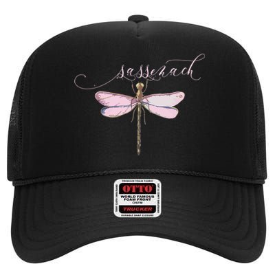 Sassenach Dragonfly Outlander High Crown Mesh Back Trucker Hat