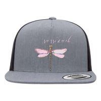 Sassenach Dragonfly Outlander Flat Bill Trucker Hat