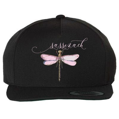 Sassenach Dragonfly Outlander Wool Snapback Cap