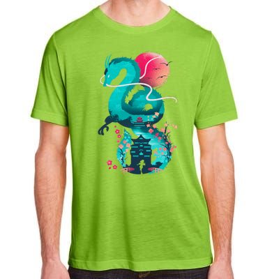 Spirit Dragon Of The River Adult ChromaSoft Performance T-Shirt