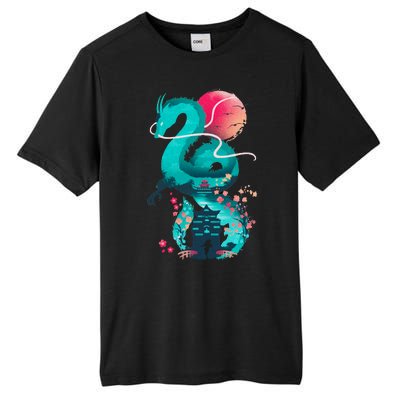 Spirit Dragon Of The River Tall Fusion ChromaSoft Performance T-Shirt