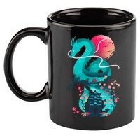 Spirit Dragon Of The River 11oz C Handle Ceramic Mug