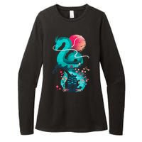 Spirit Dragon Of The River Womens CVC Long Sleeve Shirt