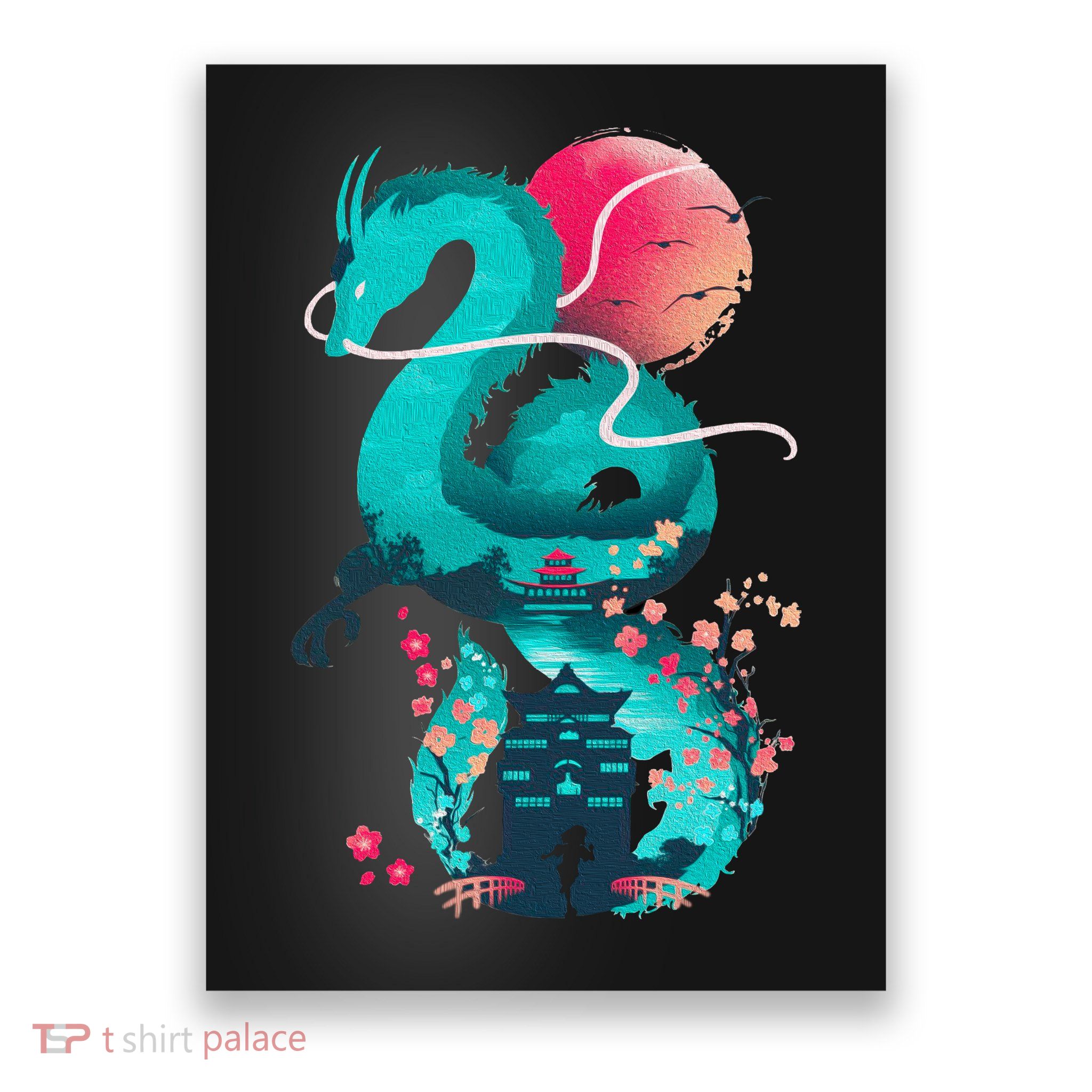 Spirit Dragon Of The River Poster