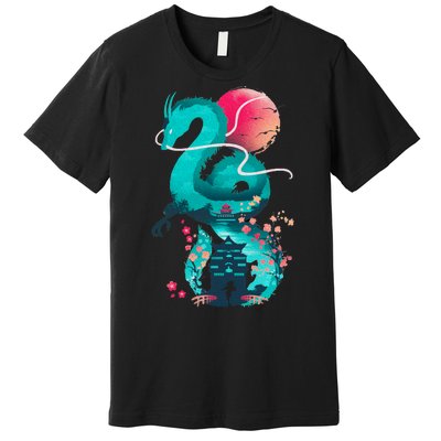 Spirit Dragon Of The River Premium T-Shirt