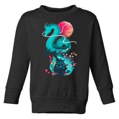 Spirit Dragon Of The River Toddler Sweatshirt