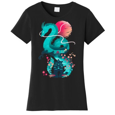 Spirit Dragon Of The River Women's T-Shirt