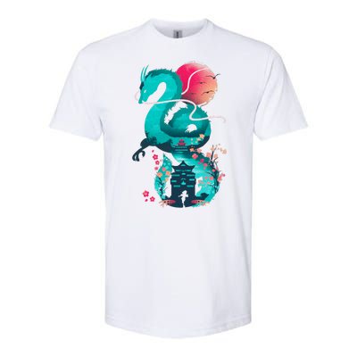 Spirit Dragon Of The River Softstyle CVC T-Shirt