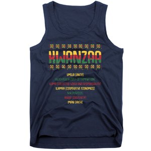 Seven Days Of Kwanzaa Funny African American Graphic Tank Top