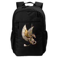 Steampunk Dragon On Watch Vintage Backpack