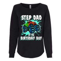 Step Dad Of The Birthday Boy Monster Truck Birthday Party Womens California Wash Sweatshirt