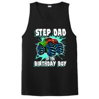 Step Dad Of The Birthday Boy Monster Truck Birthday Party PosiCharge Competitor Tank