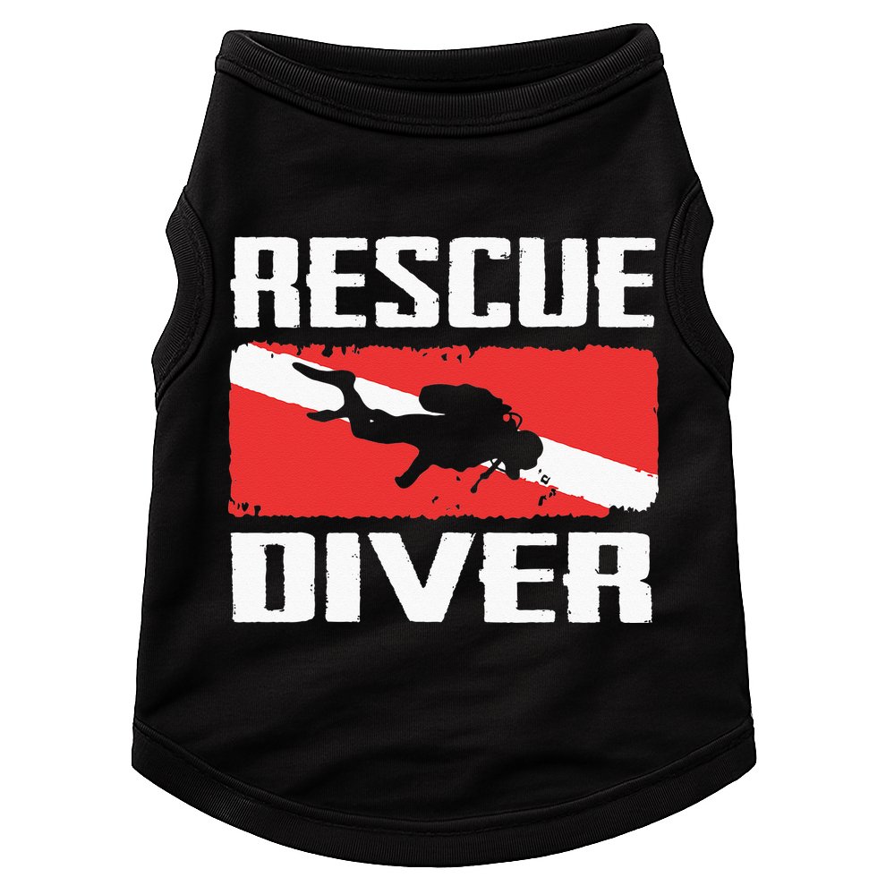 Scuba Diving Ocean Diver Rescue Diver Doggie Tank