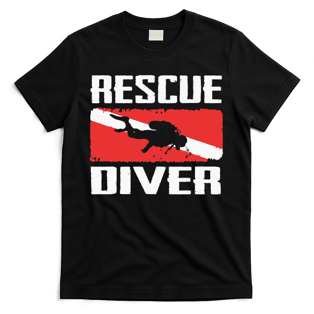 Scuba Diving Ocean Diver Rescue Diver T-Shirt