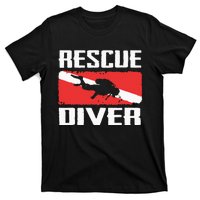 Scuba Diving Ocean Diver Rescue Diver T-Shirt