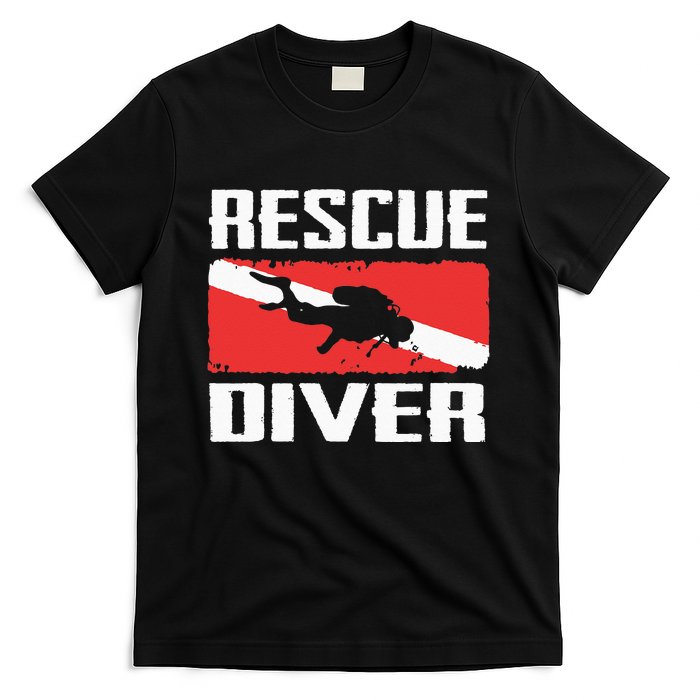 Scuba Diving Ocean Diver Rescue Diver T-Shirt