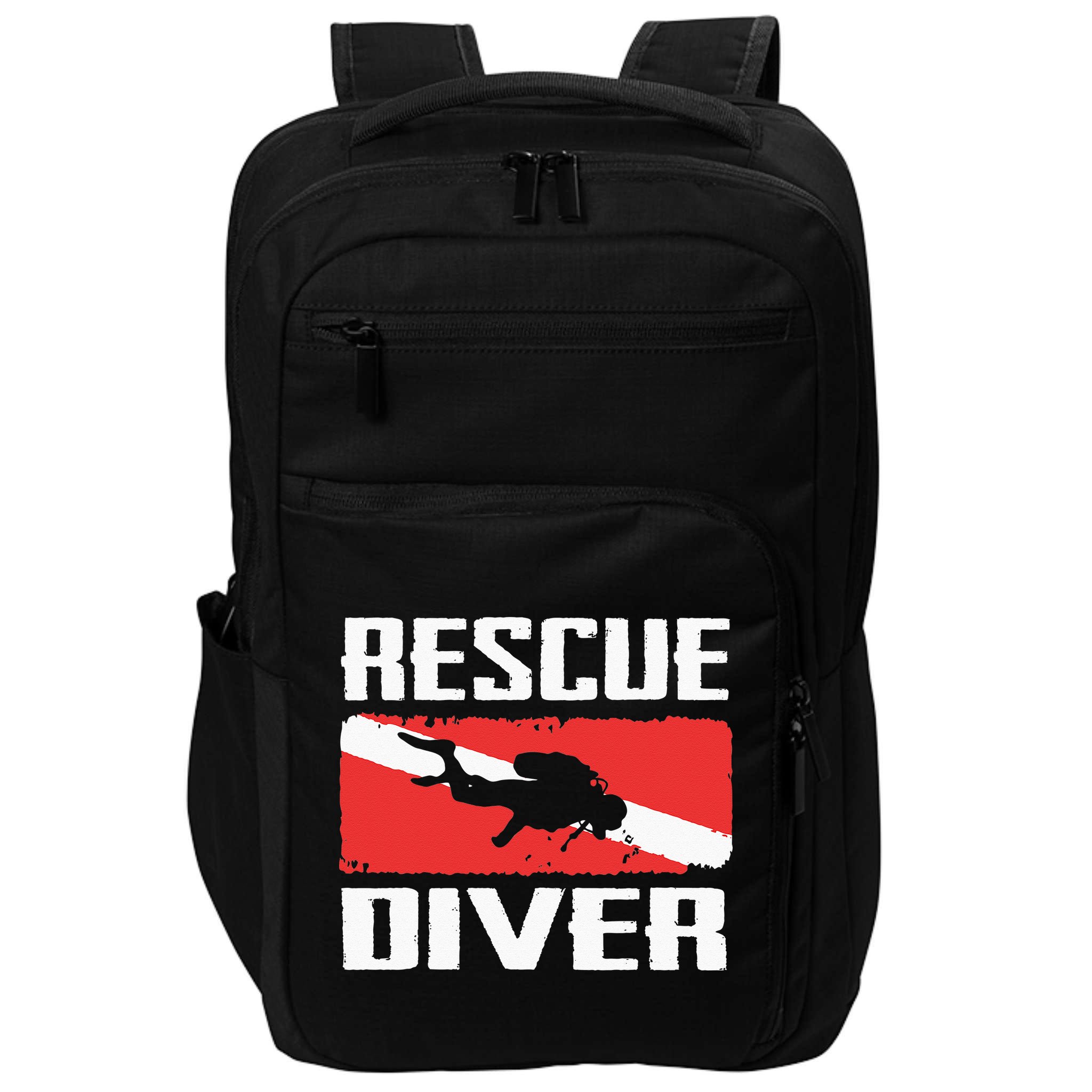 Scuba Diving Ocean Diver Rescue Diver Impact Tech Backpack