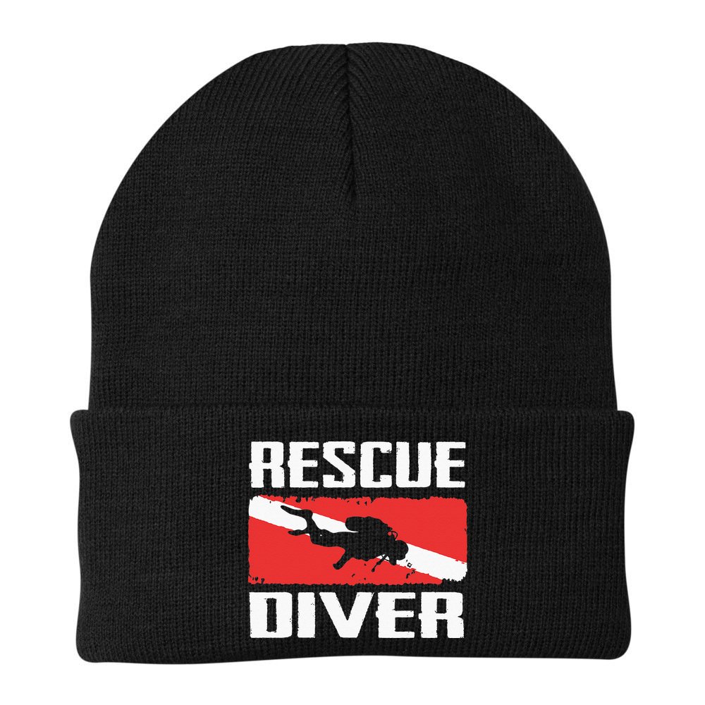 Scuba Diving Ocean Diver Rescue Diver Beanie