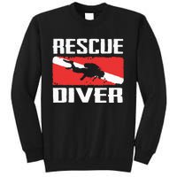 Scuba Diving Ocean Diver Rescue Diver Tall Sweatshirt