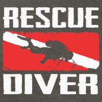 Scuba Diving Ocean Diver Rescue Diver Cotton Canvas Backpack