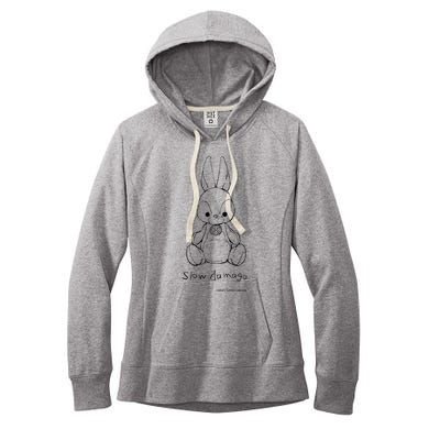 Slow Damage Original Women's Fleece Hoodie