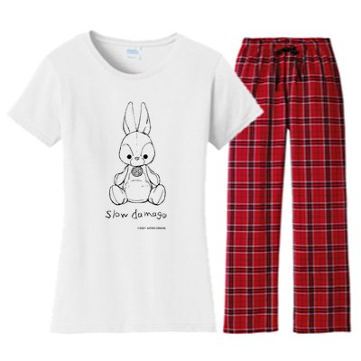 Slow Damage Original Women's Flannel Pajama Set