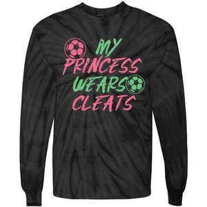 Soccer Daughter Outfit For A Soccer Dad Or Soccer Mom Tie-Dye Long Sleeve Shirt