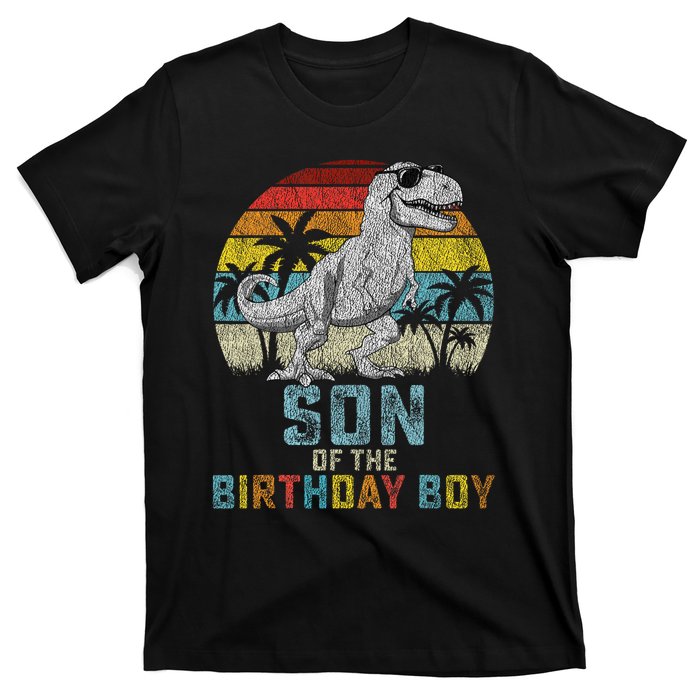 Son Dinosaur Of The Birthday Matching Family T-Shirt