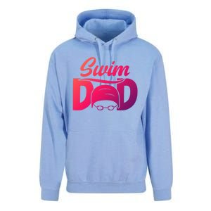 Swim Dad Proud Swimming Dad Of A Swimmer Dad Swim Father Gift Unisex Surf Hoodie