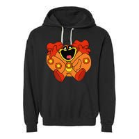 Smiling Dog Plush Critters Garment-Dyed Fleece Hoodie