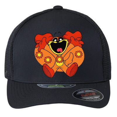 Smiling Dog Plush Critters Flexfit Unipanel Trucker Cap