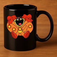 Smiling Dog Plush Critters 11oz C Handle Ceramic Mug