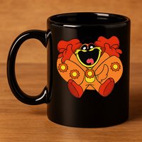 Smiling Dog Plush Critters 11oz C Handle Ceramic Mug