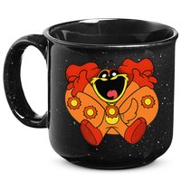 Smiling Dog Plush Critters 15oz Campfire Ceramic Mug