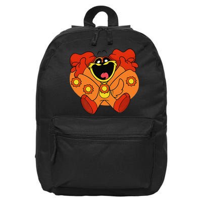 Smiling Dog Plush Critters 16 in Basic Backpack